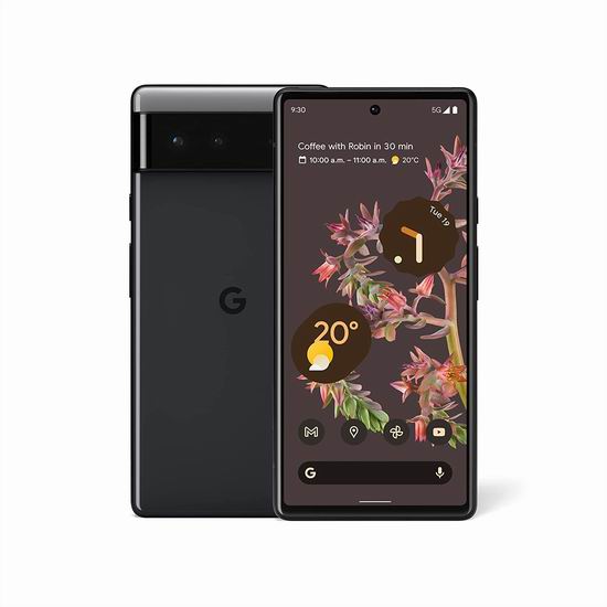  节礼周专享：历史最低价！新品 Google Pixel 6 6.4英寸 5G谷歌智能手机 699.99加元包邮！