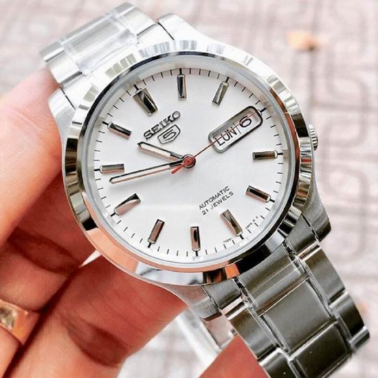  白菜价！Seiko 精工5号 SNK789 男士自动机械腕表/手表3.3折 88.42加元包邮！