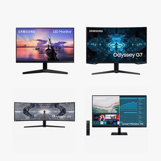  网购周：精选多款 Samsung 三星显示器、曲面屏显示器、游戏显示器6.6折起！