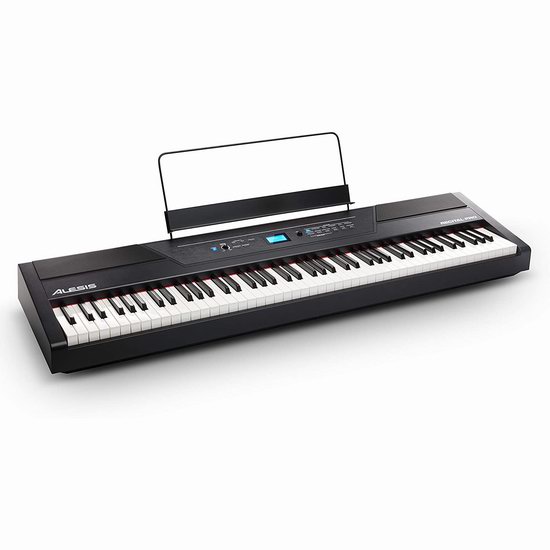  Alesis 爱丽希思 Recital Pro 88键击锤配重 电钢琴 445.87加元包邮！