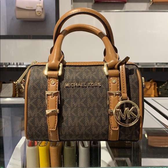  LV Nano Speedy平价版！ Michael Kors Bedford 迷你Logo斜挎包179加元起（原价 258加元），8色可选！