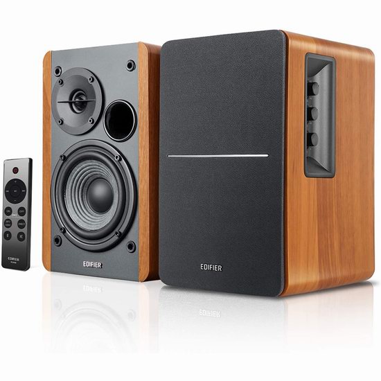  Edifier 漫步者 R1280DBs 书架式蓝牙无线音响8折 159.99加元包邮！