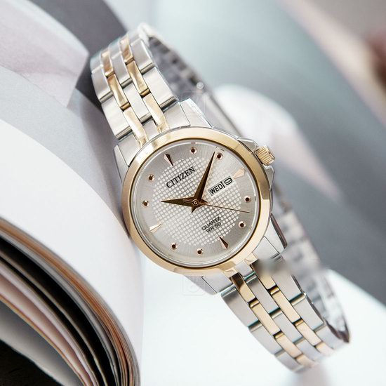  Citizen 西铁城 EQ0605-53A 女士时尚腕表113.16加元包邮！bestbuy同款价 194.99加元