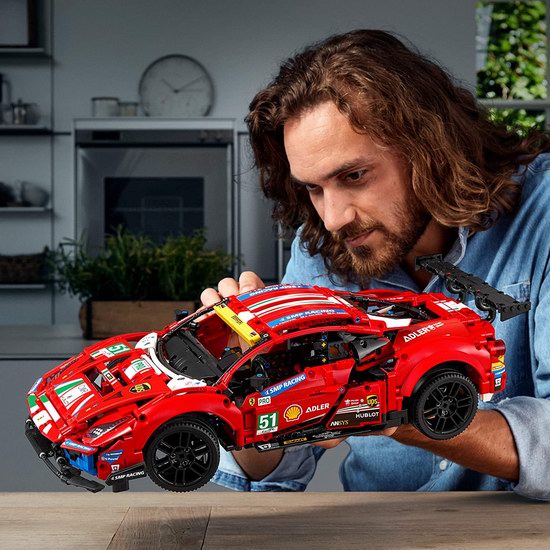  LEGO 乐高 42125 超级赛车系列 Ferrari 法拉利 488 GT3积木套装（1677pcs） 199.99加元包邮！