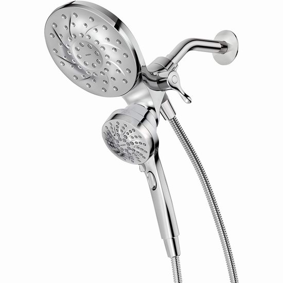  Moen 摩恩 26009 2.5 GPM  二合一 双头 手持式/花洒淋浴头 127.99加元包邮！