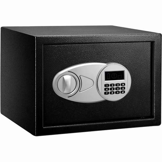  AmazonBasics Security Safe 0.5立方英尺电子密码保险箱 76.95加元包邮！