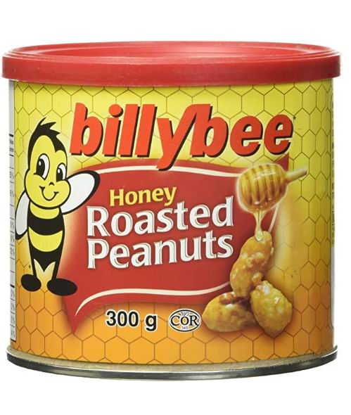  好吃不停手 Billy Bee 蜂蜜烤花生 2.97加元