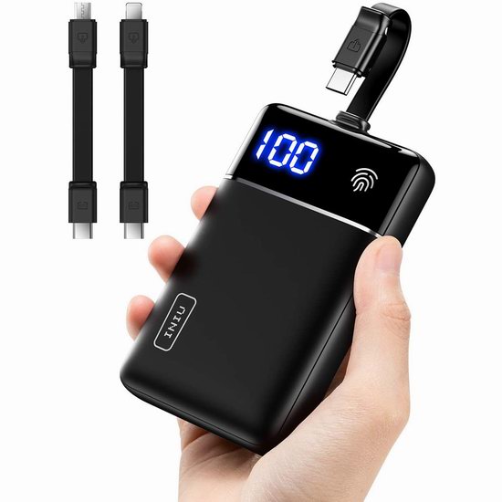  白菜价！历史新低！INIU 10000mAh 超轻便 移动电源/充电宝3折 14.99加元！