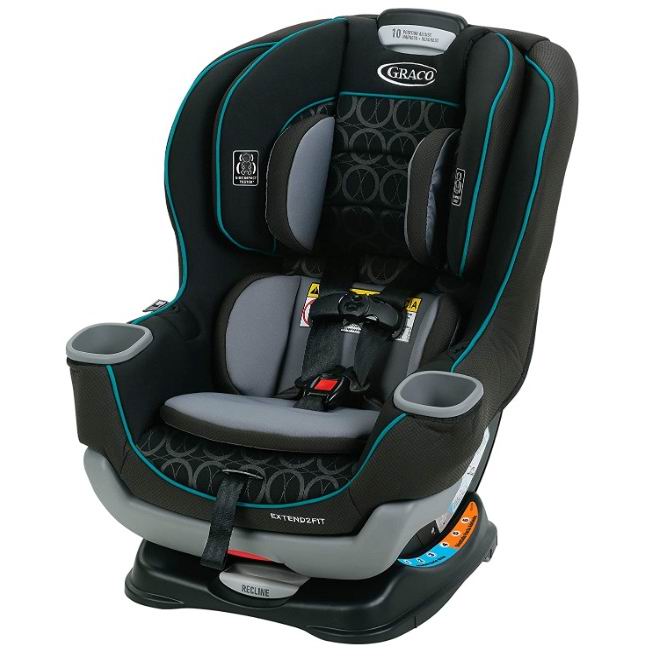  Graco Extend2Fit  双向婴幼儿汽车安全座椅 7.5折 269.99加元（原价 359.99加元）+包邮！