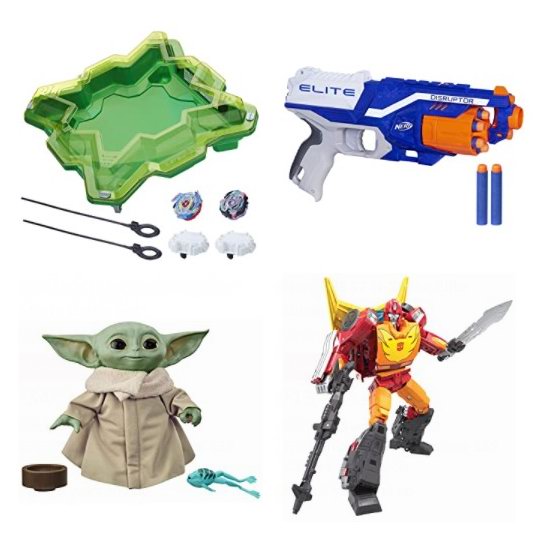  金盒头条：精选 Nerf、Marvel、Star Wars 等品牌儿童玩具、玩偶、玩具枪、变形金刚等5折起！
