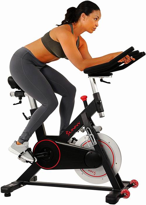  历史新低！Sunny Health & Fitness 40磅飞轮 磁阻健身自行车 6.8折 431.22加元（原价 632.18加元）+包邮！