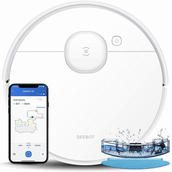  Ecovacs 科沃斯 Deebot N7 激光导航 二合一 智能拖地+扫地机器人4.9折 299.99加元包邮！