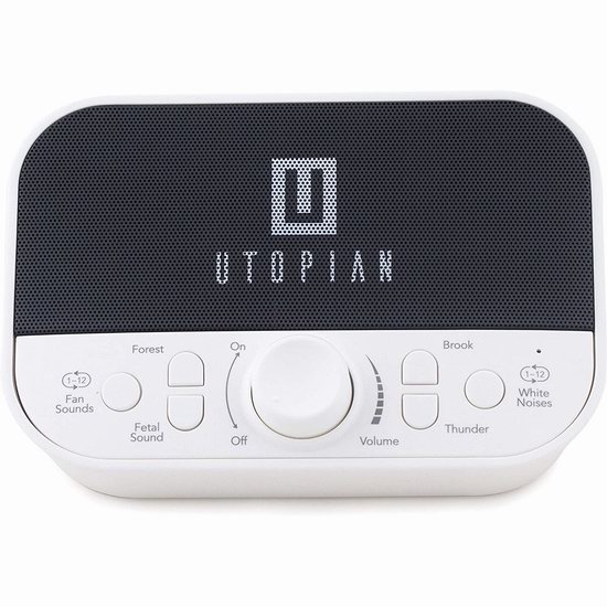  白菜价！历史新低！Utopian Audio 6模式 28大自然声音 快速入眠白噪音助眠器2.8折 14加元！