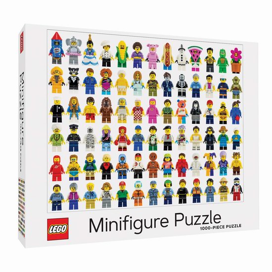  LEGO 乐高 Minifigure 人仔角色拼图（1000pcs）7.1折 19.24加元！