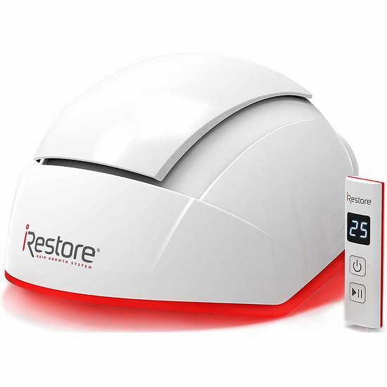  新一代FDA认证 iRestore Professional 专业版 生发神器 医疗级 激光生发头盔7.3折 1099加元包邮！