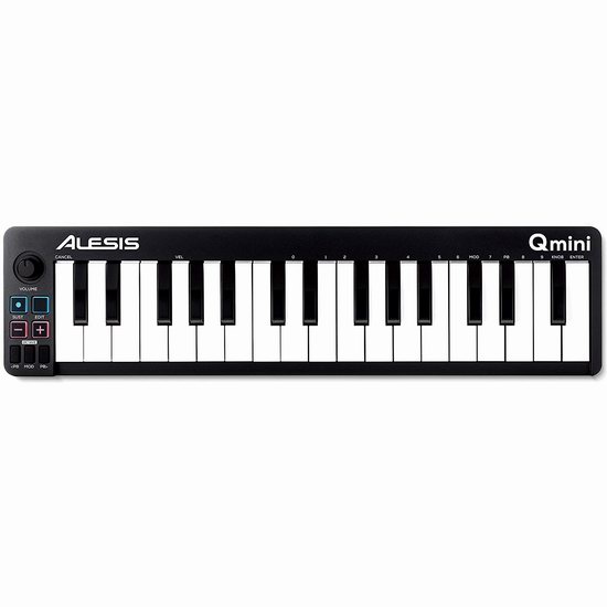  近史低价！Alesis Qmini 32键 便携式MIDI键盘控制器5.7折 45加元包邮！随时随地捕捉灵感！