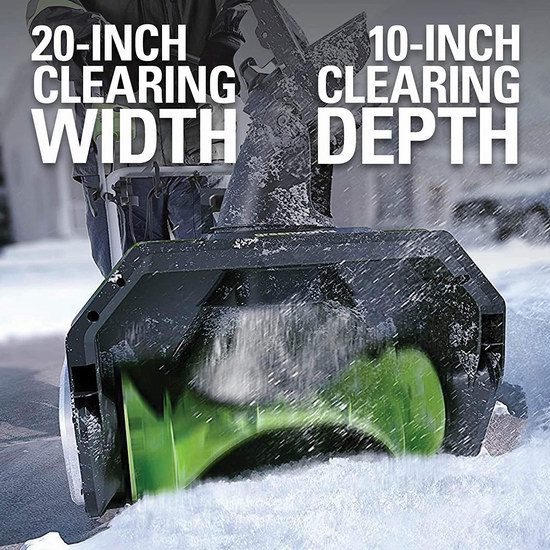 GreenWorks 20英寸电动铲雪机7折 159.99加元包邮！