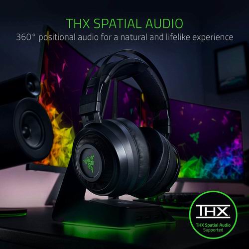  史低价！RAZER 雷蛇 Nari 7.1 环绕声影鲛无线游戏耳机 5.4折 118.97加元（原价 219.99加元）+包邮！