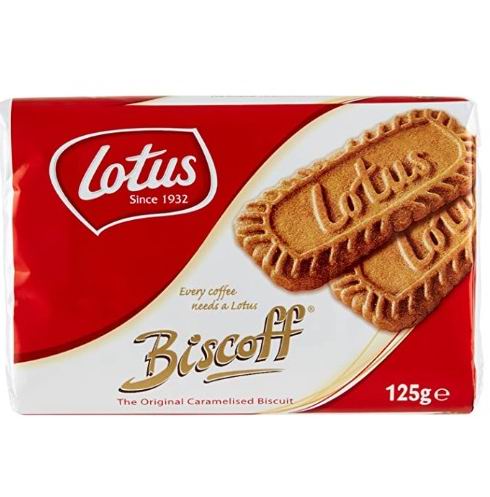  Lotus Biscoff 焦糖饼干曲奇 125克 1.99加元