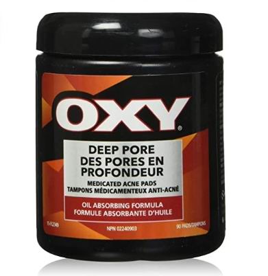  OXY 三效水杨酸棉祛痘棉片 90片 7.1加元！祛痘收缩毛孔光洁皮肤