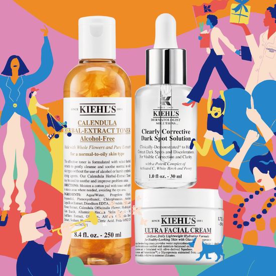  Kiehl's 科颜氏官网 指定单品全部6折！入日间赋颜精华、金盏花爆水霜、眼部修复精华！