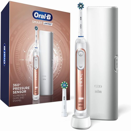  历史最低价！Oral-B Power Smart Limited 专业护理 蓝牙智能电动牙刷5.4折 119.99加元包邮！2色可选！