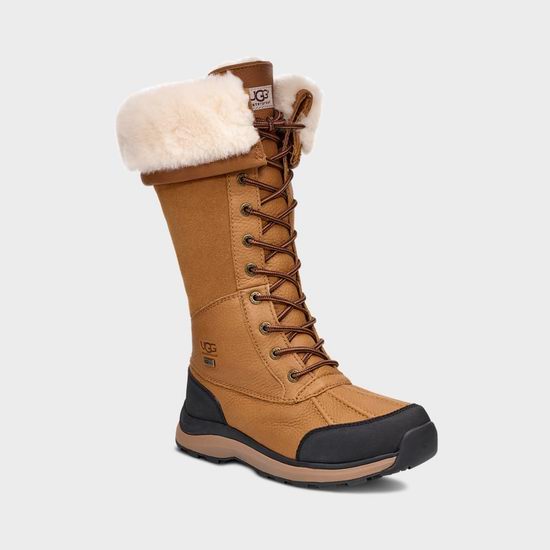  UGG Adirondack Tall III 严寒系列 女士长筒雪地靴7折 262.38加元起包邮！2色可选！