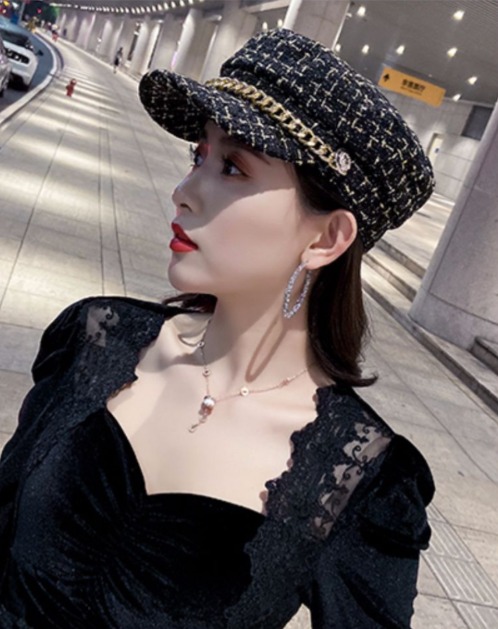  WELROG小香风鸭舌帽/贝雷帽/八角帽17.99加元，多款可选！