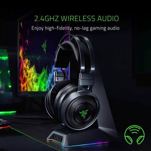  Razer Nari Ultimate 影鲛终极版 7.1声道 无线电竞游戏耳机 6.8折 191.29加元+包邮