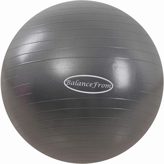  历史新低！BalanceFrom 防爆防滑 运动平衡球 健身瑜伽球4.6折 11.8加元！