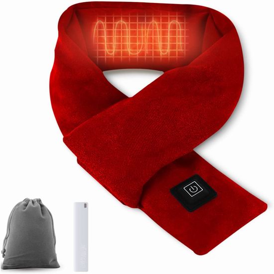  Echden 远红外 热敷理疗 护颈防寒 电热围巾5折 21.49加元包邮！