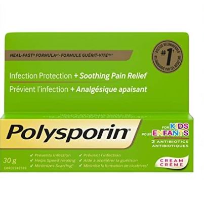  历史新低！Polysporin 儿童急救抗生素软膏6.7折 9.37加元！医生推荐抗感染品牌 ！