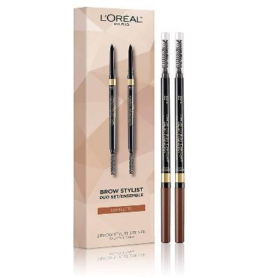  L'Oréal Paris 深褐色 精确模仿自然眉笔 2支 15.19加元（原价 19.99加元）