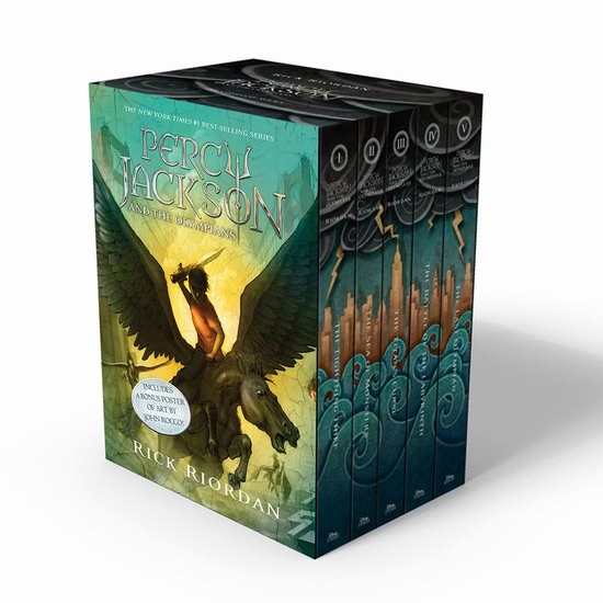  《Percy Jackson and the Olympians 波西·杰克逊》奇幻文学图书套装6.7折 29.52加元！