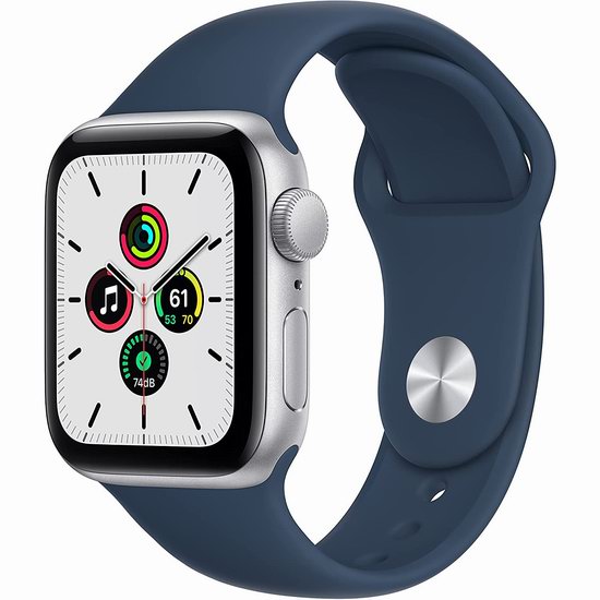 Apple Watch SE 苹果智能手表（GPS + Cellular 44mm） 369加元（原价 469加元）！40mm智能手表329.99加元