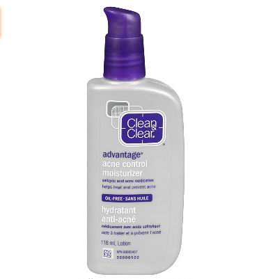  Clean & Clear Advantage Acne 祛痘保湿霜 118毫升 5加元（原价 9.06加元）