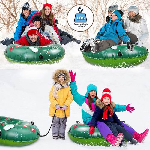  Coodoo Super 47 英寸儿童成人滑雪橡皮圈/雪上甜甜圈 26.99加元（原价 49.99加元）