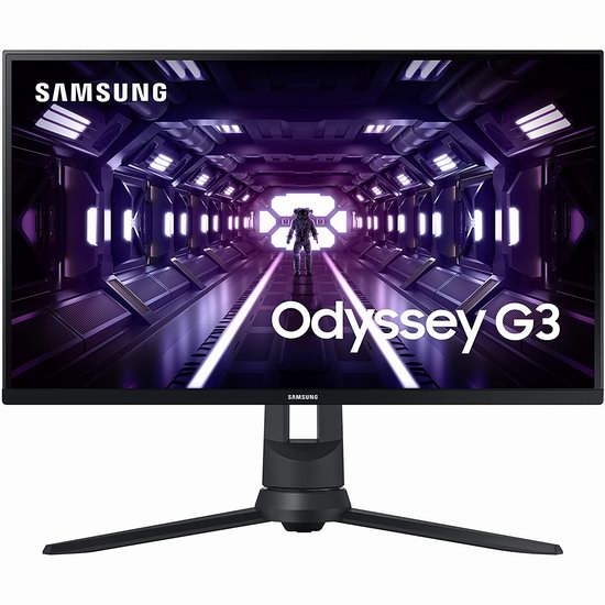  Samsung 三星 LF24G35TFWNXZA Freesync Pro 24英寸 1ms 144Hz 游戏显示器5.8折 188.88加元包邮！