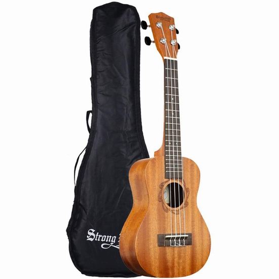  Strong Wind Mahogany 23寸 Ukulele 夏威夷小吉他/尤克里里 31.11加元限量特卖并包邮！