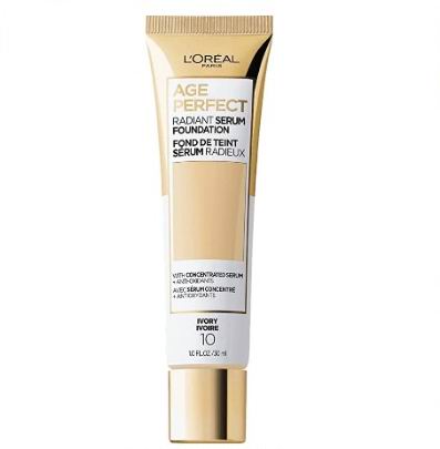  L'Oreal Paris Age Perfect完美焕采精华粉底液 15.32加元，原价 19.99加元