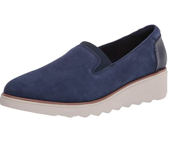  Clarks Sharon Dolly女士乐福鞋 38.37加元（8.5码），原价 115加元，包邮