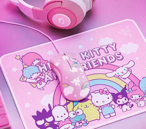  少女心爆棚！Razer x Hello Kitty 合作系列 79.99加元起  全系萌萌粉红色