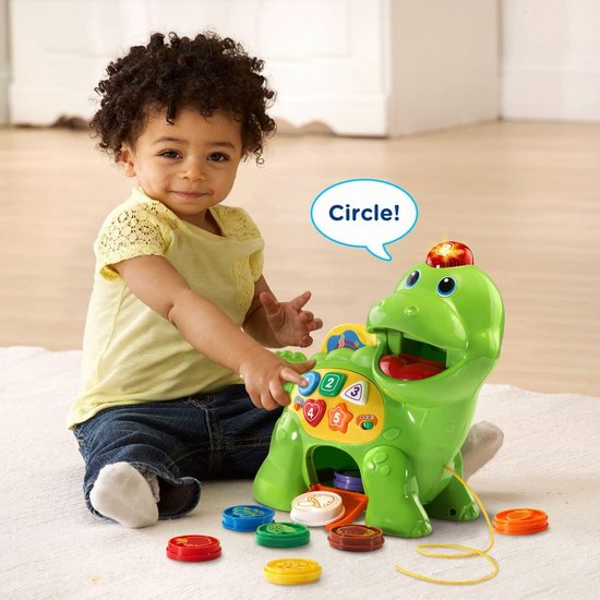  VTech Chomp and Count 小恐龙益智玩具5.3折 18加元！