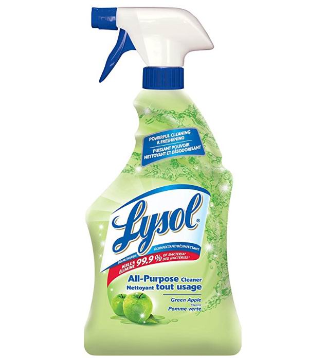  Lysol 多用途喷雾清洁剂650 毫升 青苹果味 2.99加元（原价 3.99加元）