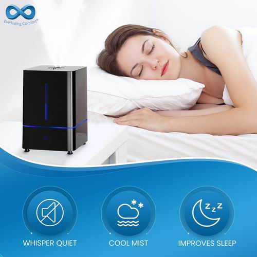  史低价！Everlasting Comfort 4升 静音冷雾加湿器 39.99加元（原价 80.95加元）
