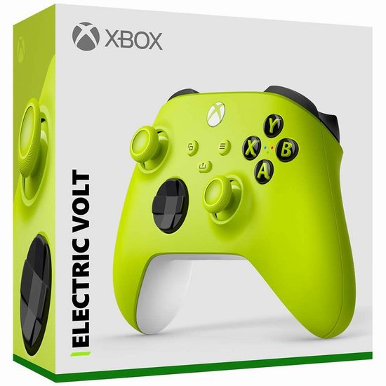  历史新低！Xbox Electric Volt 定制版无线游戏手柄 59.99加元包邮！5色可选！