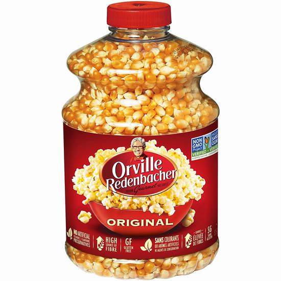 Orville Redenbacher 原味爆米花850克  4.5加元