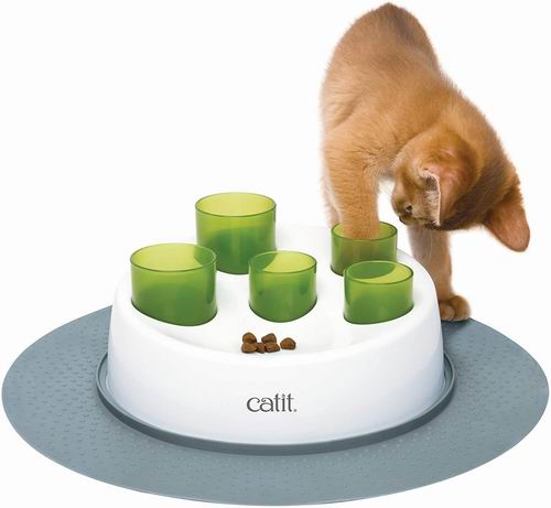  史低价！Catit Senses 2.0 Digger 互动猫喂食器 11.97加元（原价 21.99加元）