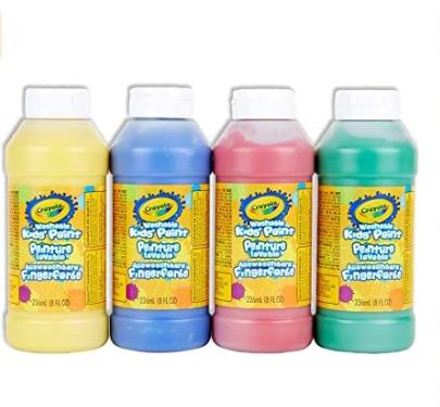  Crayola 可水洗颜料 4件套 5.28加元（原价 6.83加元）