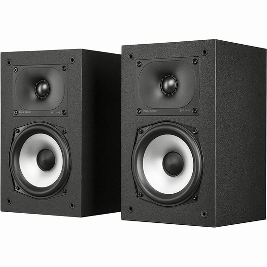  历史新低！Polk Audio Monitor XT15 高保真书架式扬声器（1对）7.5折 187加元包邮！